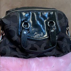 Coach Signature Black Bag
